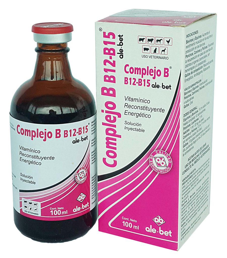 Complejo B12-B15 Inyectable – Importaciones Universo